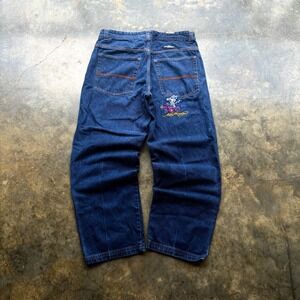 Crazy Vintage JNCO Style Ed hardy Carpenter Jeans